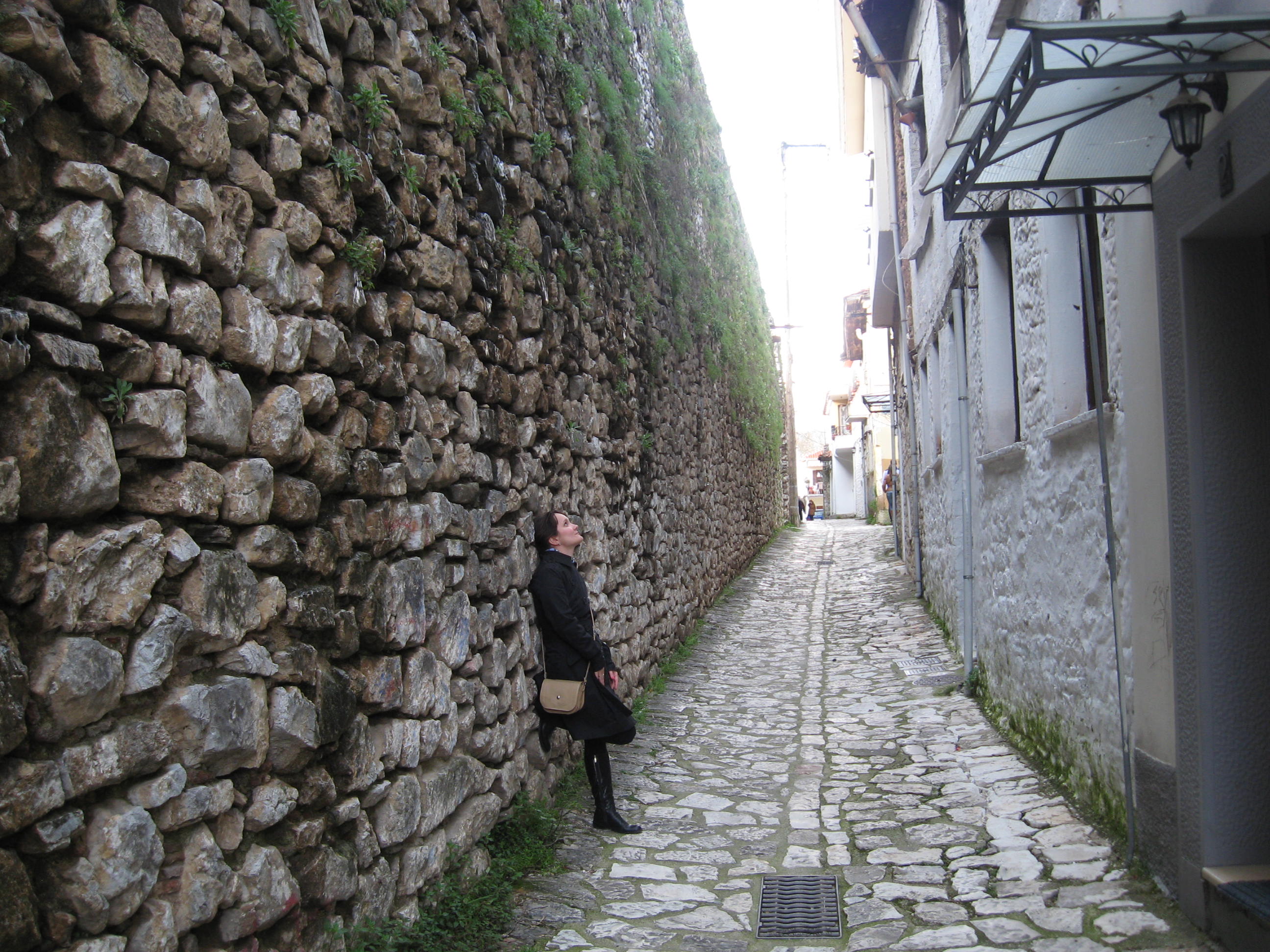 Wall of the medieval fortress